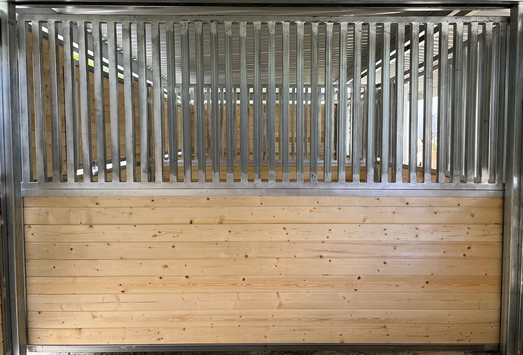 12'W x 8'H Tongue & Groove Divider Wall
