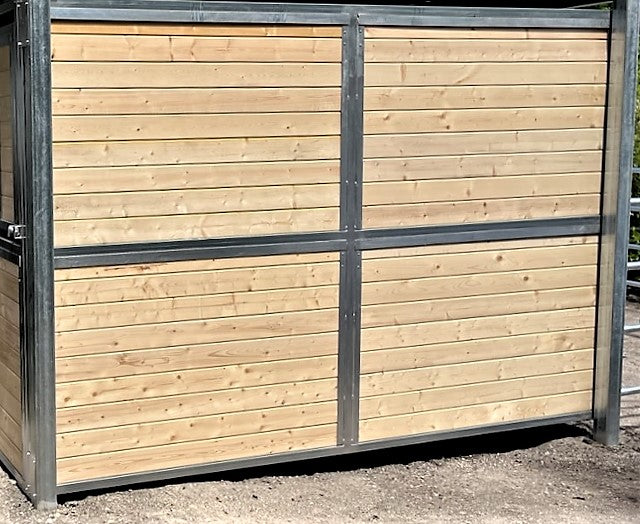 12'W x 8'H Tongue & Groove Modular Wall