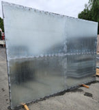 12'W x 8'H Solid Steel Modular Wall