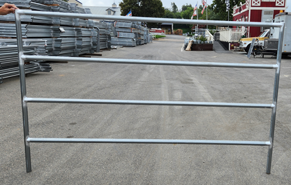 NEW! 8'W x 5'H Corral Panel 4-Rail 1-5/8 β Rarin to Go Corrals