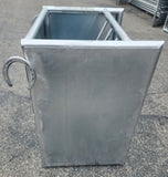 NEW! 24" Heavy Duty Feeder Solid Siding w/ Hooks (No Lid)