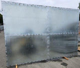 12'W x 8'H Solid Steel Modular Wall