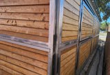 DISPLAY ONLY - Tongue & Groove Box Stalls - Two Attached 12 x 12 Stalls