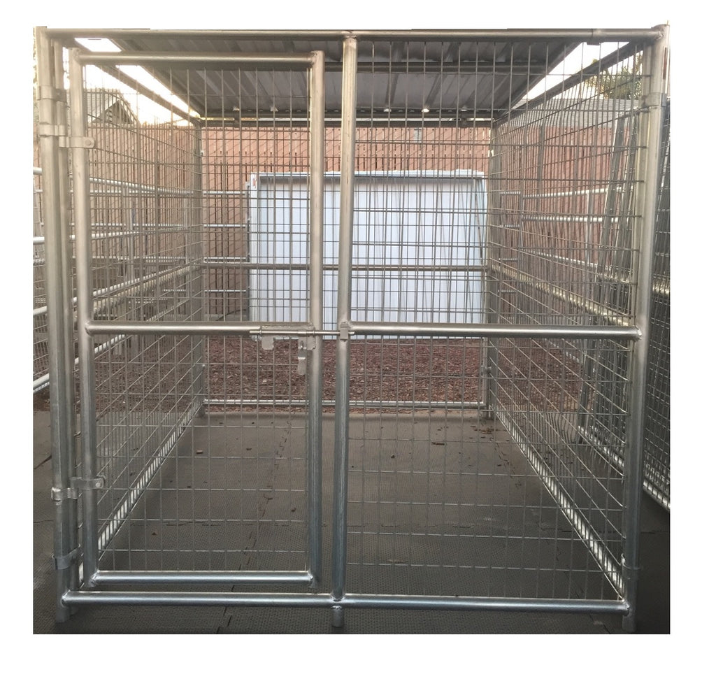 Dog Kennel Panel Gate 6'W x 6'H