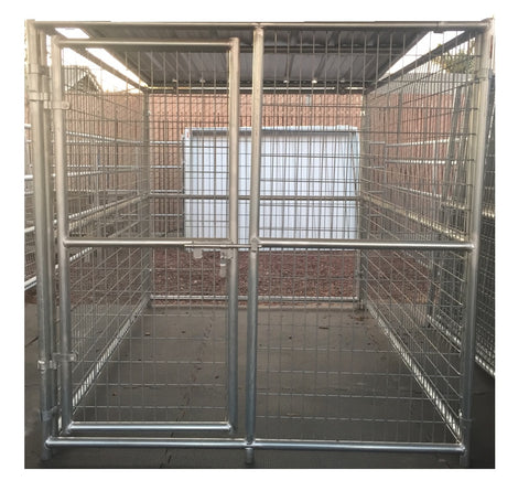 Dog Kennel Panel Gate 6'W x 6'H - Main Image