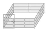 16'W x 16'D Complete Welded Wire Corral 4-Rail 1-7/8