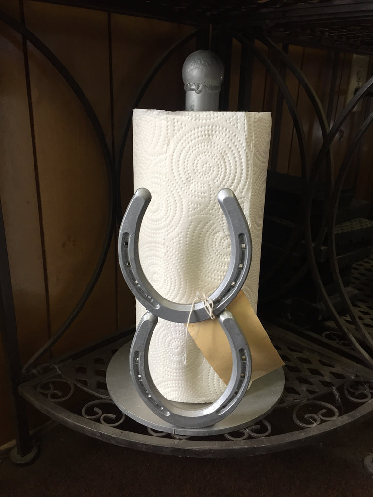 Paper Towel Holder - Painted Silver