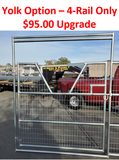 24'W x 24'D Welded Wire Complete Corral 4-Rail 1-5/8